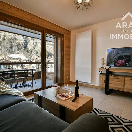 Neuf Au Pied Des Pistes, 2 Chambres, Balcon Et Wifi - Fr-1-391-198 Apartment